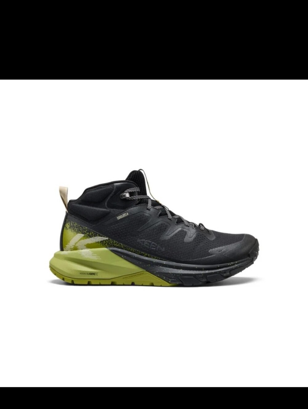 Keen Men's Targhee Apex Waterproof Hiking Boot - Black/Golden Cypress